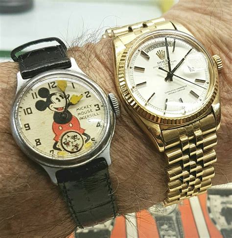 disney world rolex watch|original mickey mouse watch 1939.